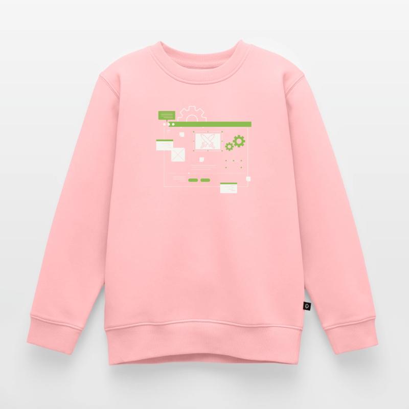 Developer, Coder, Programmer Kids Premium Organic Sweatshirt