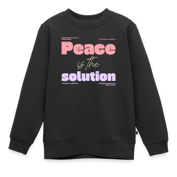 Geistige Gesundheit - Kinder Premium Organic Sweatshirt - Schwarz - Vorne - AI Model Kid Female (0cm)