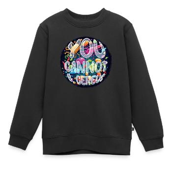 Microbiologie Microbiologiste Vous ne pouvez pas B Cereus - Sweat Premium enfant bio - noir - Devant - AI Model Kid Female (0cm)