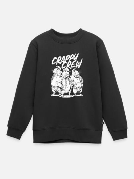 Capybara Wasserschwein - Kinder Premium Organic Sweatshirt - Schwarz