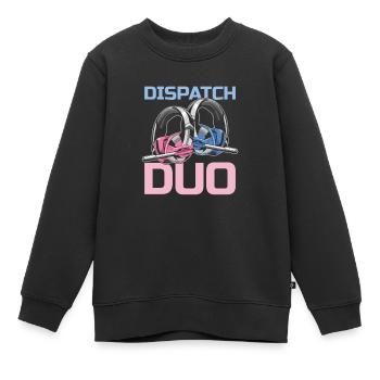 Emergency Call Control Center Operations Center - Kids Premium Organic Sweatshirt - black - Front - AI Model Kid Female (0cm)