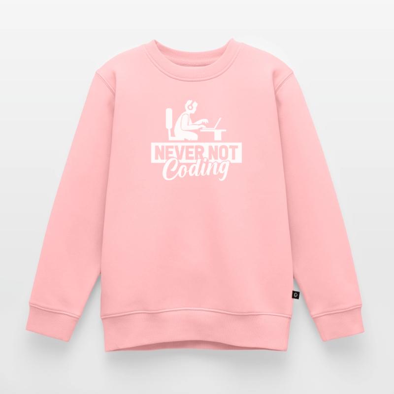 Developer Coder Programmer Kids Premium Organic Sweatshirt