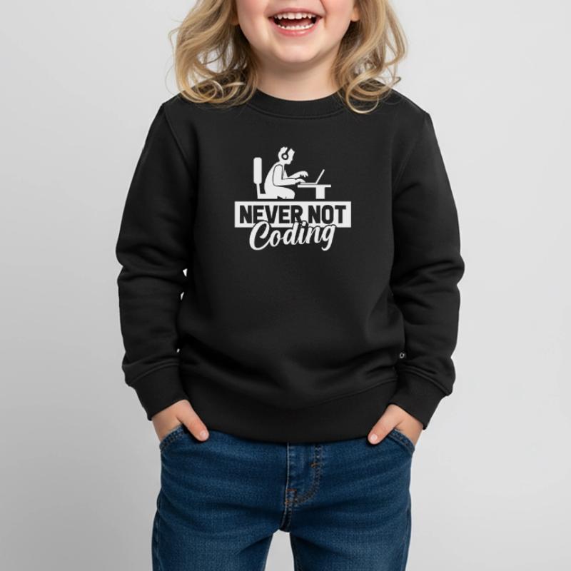 Développeur Codeur Programmeur Sweat Premium enfant bio