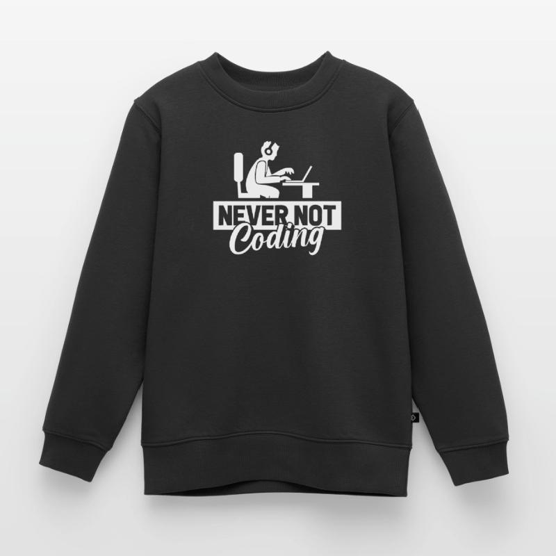 Developer Coder Programmer Kids Premium Organic Sweatshirt