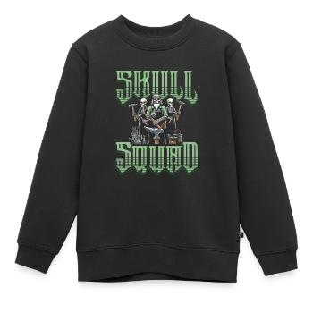 Forgeron métallurgiste - Sweat Premium enfant bio - noir - Devant - AI Model Kid Female (0cm)