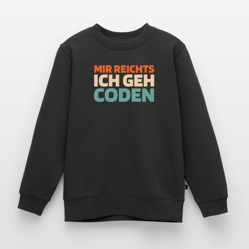 Developer, Coder, Programmer Kids Premium Organic Sweatshirt
