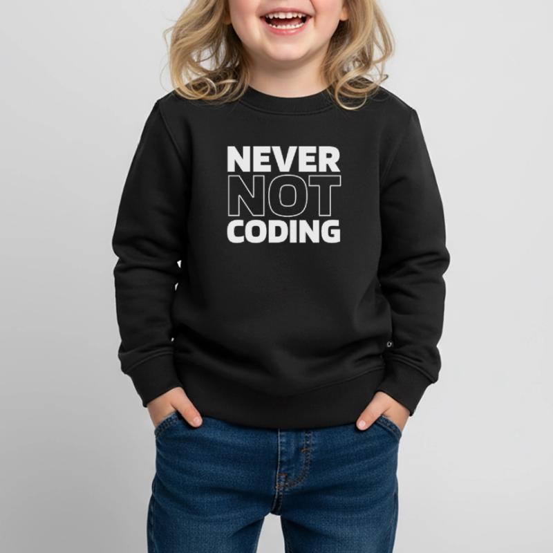 Developer Coder Programmer Kids Premium Organic Sweatshirt