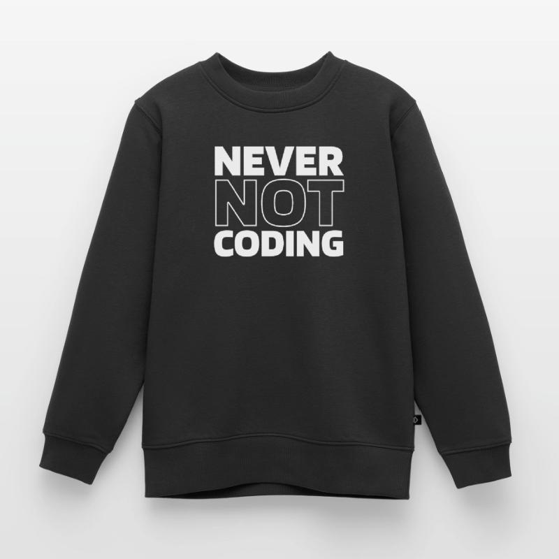 Developer Coder Programmer Kids Premium Organic Sweatshirt