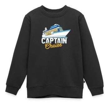 Kreuzfahrt - Kinder Premium Organic Sweatshirt - Schwarz - Vorne - AI Model Kid Female (0cm)