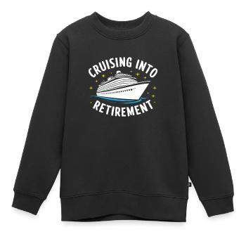 Kreuzfahrt - Kinder Premium Organic Sweatshirt - Schwarz - Vorne - AI Model Kid Female (0cm)