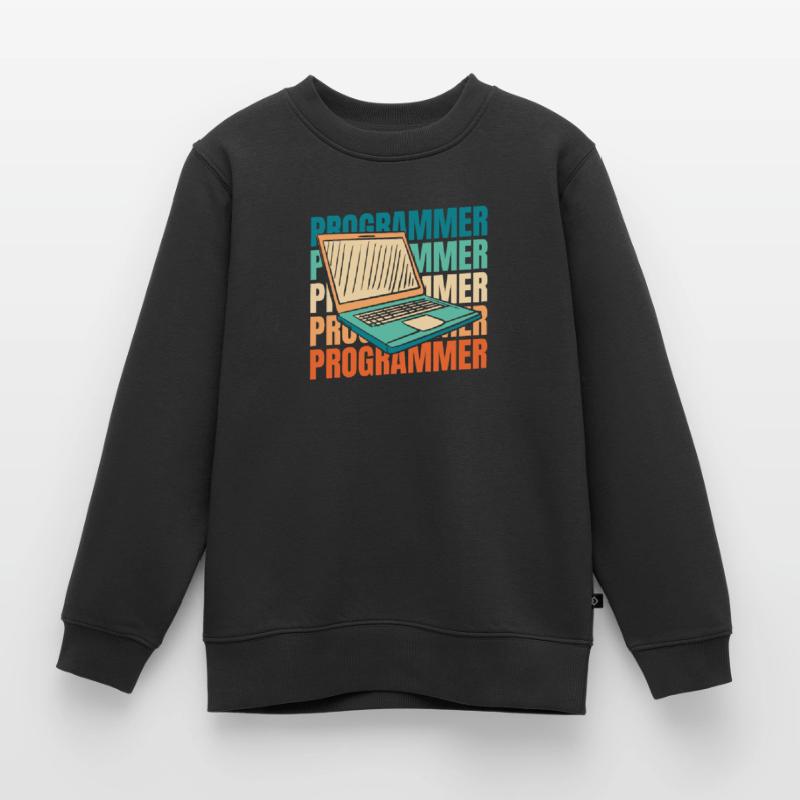 Developer Coder Programmer Kids Premium Organic Sweatshirt