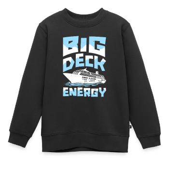 Kreuzfahrt Witzig - Kinder Premium Organic Sweatshirt - Schwarz - Vorne - AI Model Kid Female (0cm)