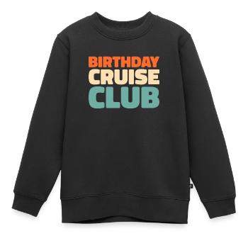 Kreuzfahrt - Kinder Premium Organic Sweatshirt - Schwarz - Vorne - AI Model Kid Female (0cm)