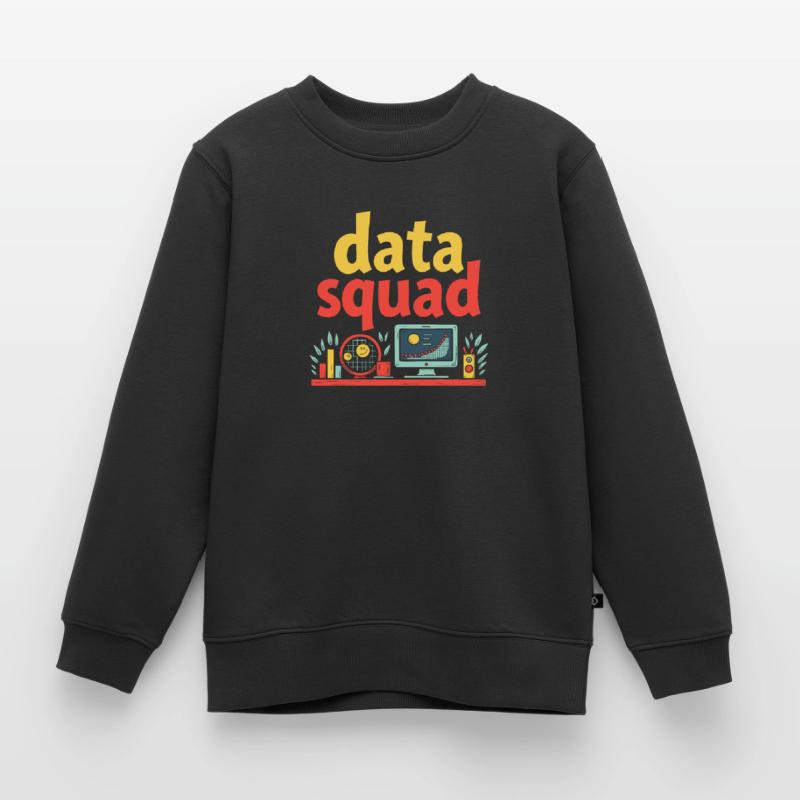 Data Science Data Analyst Squad Kids Premium Organic Sweatshirt