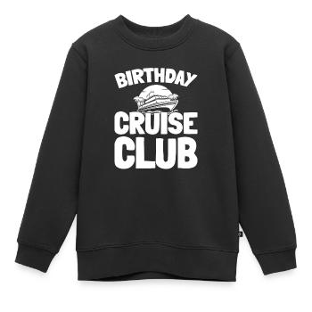 Kreuzfahrt - Kinder Premium Organic Sweatshirt - Schwarz - Vorne - AI Model Kid Female (0cm)