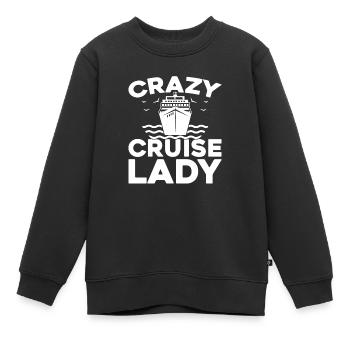 Kreuzfahrt - Kinder Premium Organic Sweatshirt - Schwarz - Vorne - AI Model Kid Female (0cm)