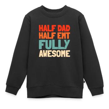 Rettungsdienst Sanitäter Rettungssanitäter - Kinder Premium Organic Sweatshirt - Schwarz - Vorne - AI Model Kid Female (0cm)