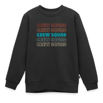 Kurier Kader - Kinder Premium Organic Sweatshirt - Schwarz - Vorne - AI Model Kid Female (0cm)