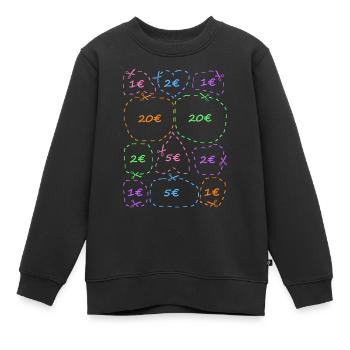Junggesellinnenabschied - Kinder Premium Organic Sweatshirt - Schwarz - Vorne - AI Model Kid Female (0cm)