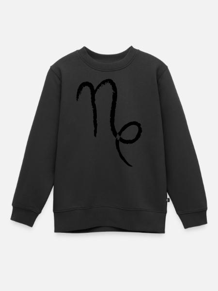 Capricorne du zodiaque - Capricorne - Sweat Premium enfant bio - noir