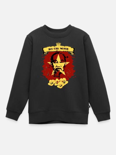 Vietnam - Sweat Premium enfant bio - noir