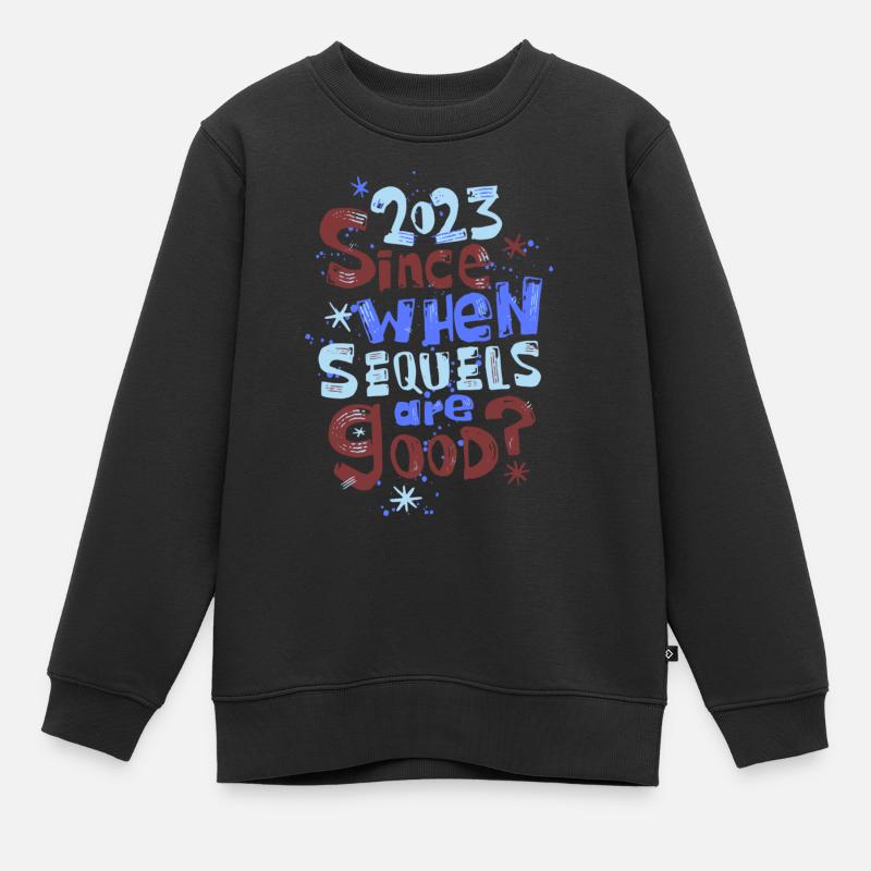 2023 - Sweat Premium enfant bio - noir