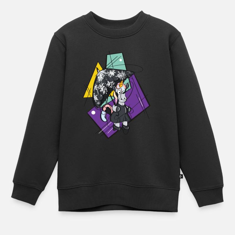 Wave Gothik 2024 - Kids Premium Organic Sweatshirt - black
