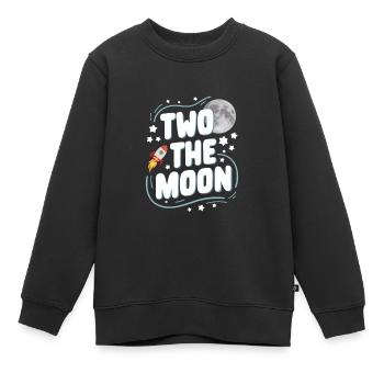 Zweiter Geburtstag Weltraumfeier - Kinder Premium Organic Sweatshirt - Schwarz - Vorne - AI Model Kid Female (0cm)