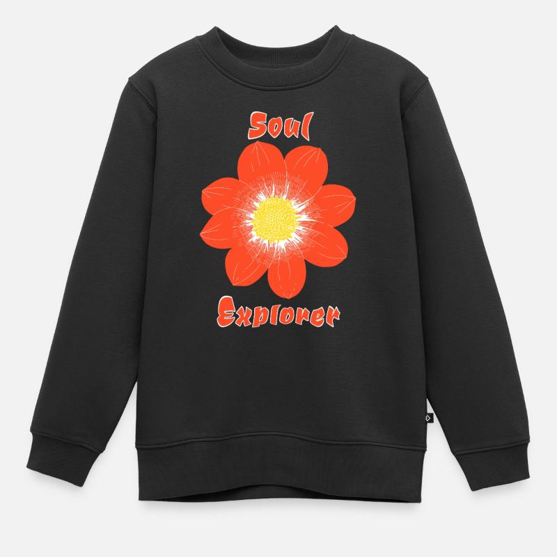 Explorateur d’âmes - Sweat Premium enfant bio - noir