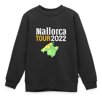 Majorque Vacances 2022 2021 T-shirt - Sweat Premium enfant bio - noir - Devant - AI Model Kid Female (0cm)
