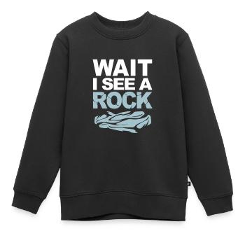 Géologie Archéologie - Sweat Premium enfant bio - noir - Devant - AI Model Kid Female (0cm)