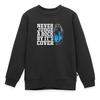 Archéologie Géologie - Sweat Premium enfant bio - noir - Devant - AI Model Kid Female (0cm)