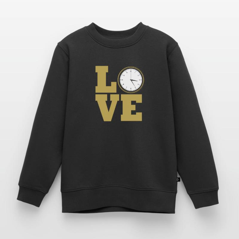 Clockwork Clock Kids Premium Organic Sweatshirt