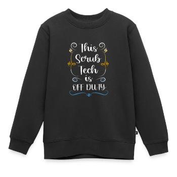 Chirurg Chirurgie CTA - Kinder Premium Organic Sweatshirt - Schwarz - Vorne - AI Model Kid Female (0cm)