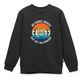 Chirurgie du genou Chirurgie du genou - Sweat Premium enfant bio - noir - Devant - AI Model Kid Female (0cm)