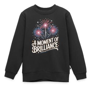 Pyrotechniker Feuerwerk Pyrotechnik - Kinder Premium Organic Sweatshirt - Schwarz - Vorne - AI Model Kid Female (0cm)