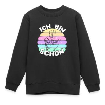 Ich Bin Schon Drei Geburtstag Junge Mädchen - Kinder Premium Organic Sweatshirt - Schwarz - Vorne - AI Model Kid Female (0cm)