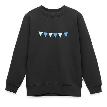 motif fête simple - Sweat Premium enfant bio - noir - Devant - AI Model Kid Female (0cm)