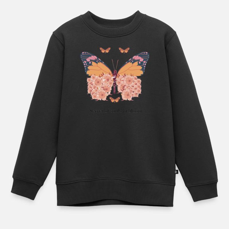 Éclosion des âmes - Sweat Premium enfant bio - noir