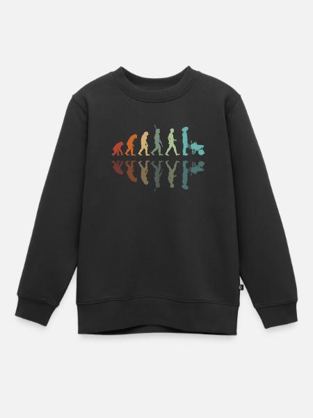 Gärtner Entwicklung - Kinder Premium Organic Sweatshirt - Schwarz