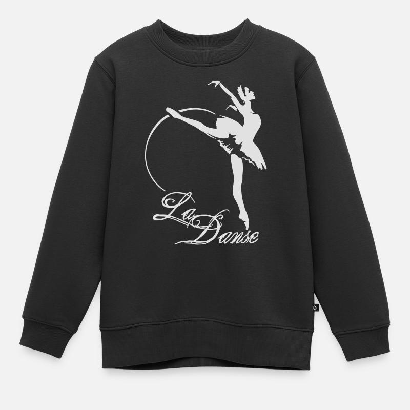 Danseuse (La Danse) - Sweat Premium enfant bio - noir
