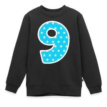 Neuf - Sweat Premium enfant bio - noir - Devant - AI Model Kid Female (0cm)