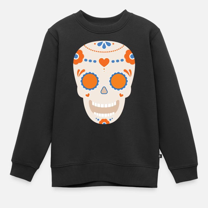 Halloween - Sweat Premium enfant bio - noir