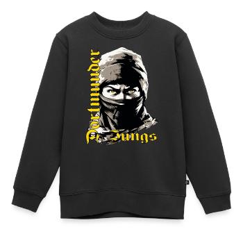 Dortmund Design Dortmunder Ultras & Fans - Sweat Premium enfant bio - noir - Devant - AI Model Kid Female (0cm)
