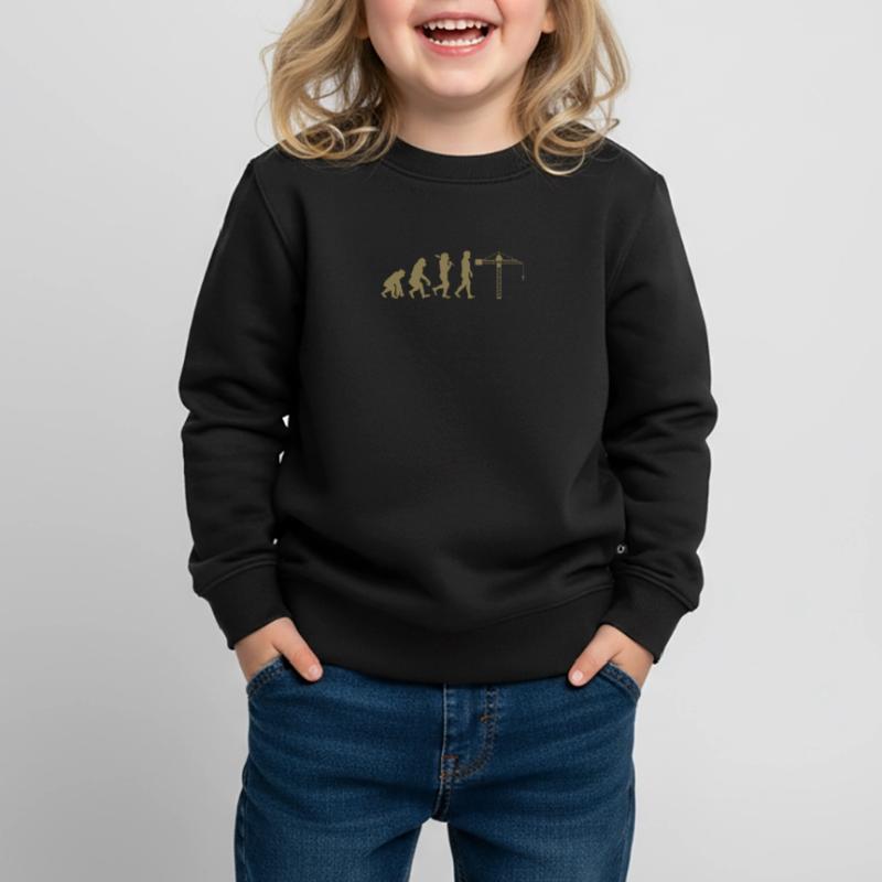 Crane operator Evolution Kids Premium Organic Sweatshirt