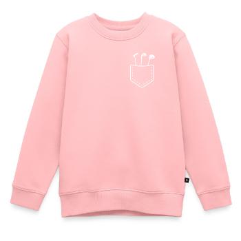 Golfschläger Putter Driver Golf Lustige Tasche - Kinder Premium Organic Sweatshirt - Rosa - Vorne - AI Model Kid Female (0cm)