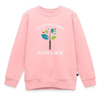 Acupuncturist Acupuncture Alternative Medicine - Sweat Premium enfant bio - rose - Devant - AI Model Kid Female (0cm)
