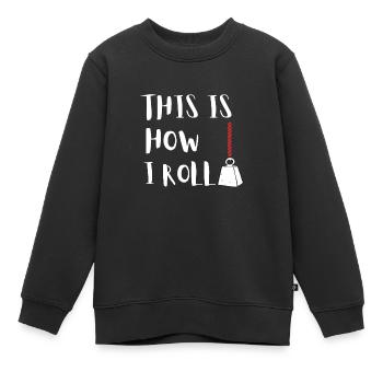 Magnet Fishing Magnet Fisher Fisherman - Kinder Premium Organic Sweatshirt - Schwarz - Vorne - AI Model Kid Female (0cm)