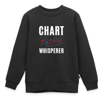 Options Trading Cash Secured Puts Future Forex - Kinder Premium Organic Sweatshirt - Schwarz - Vorne - AI Model Kid Female (0cm)