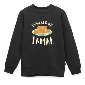 Latino Cubain Cuba Baseball - Sweat Premium enfant bio - noir - Devant - AI Model Kid Female (0cm)